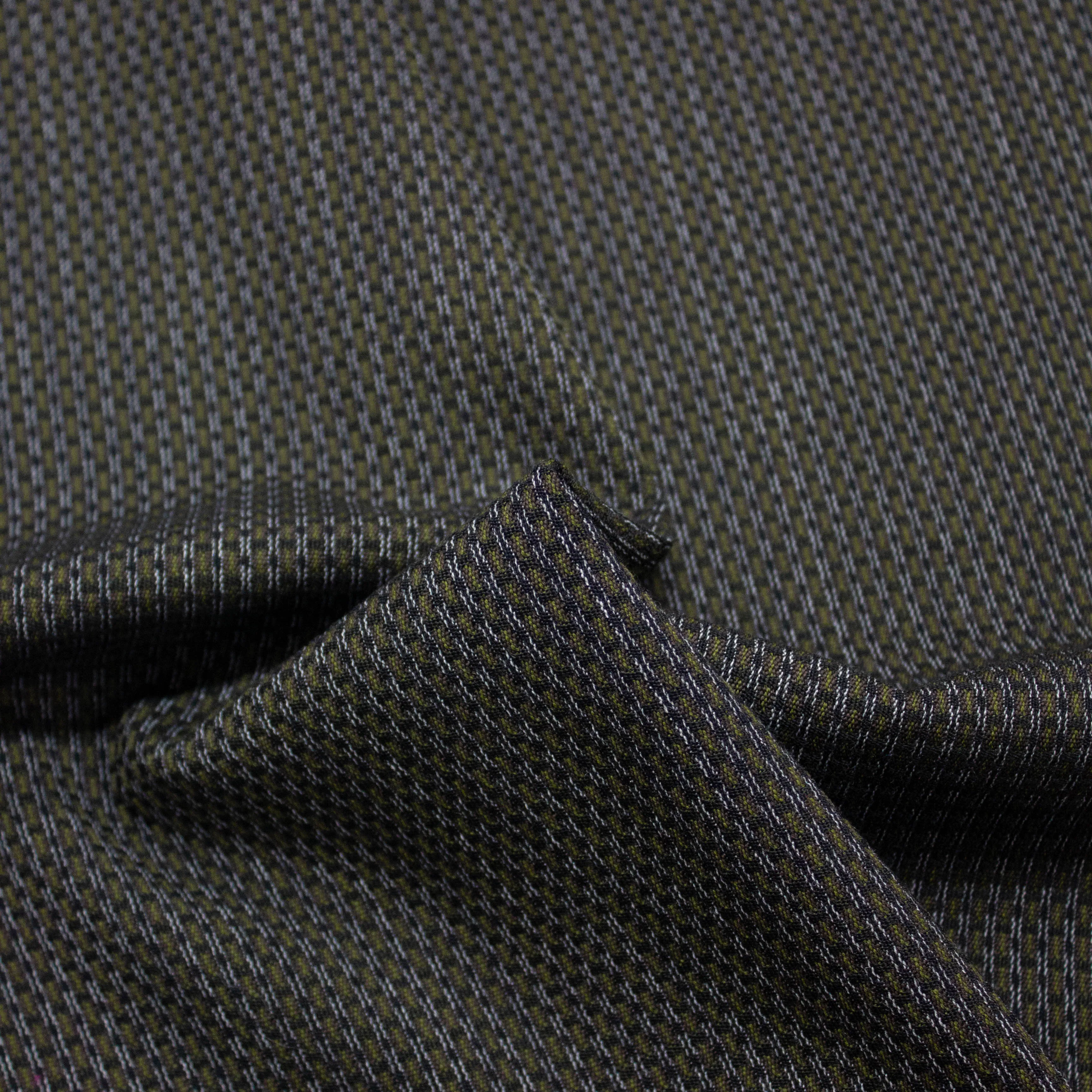 Remi Green/Blue Check Wool Suiting