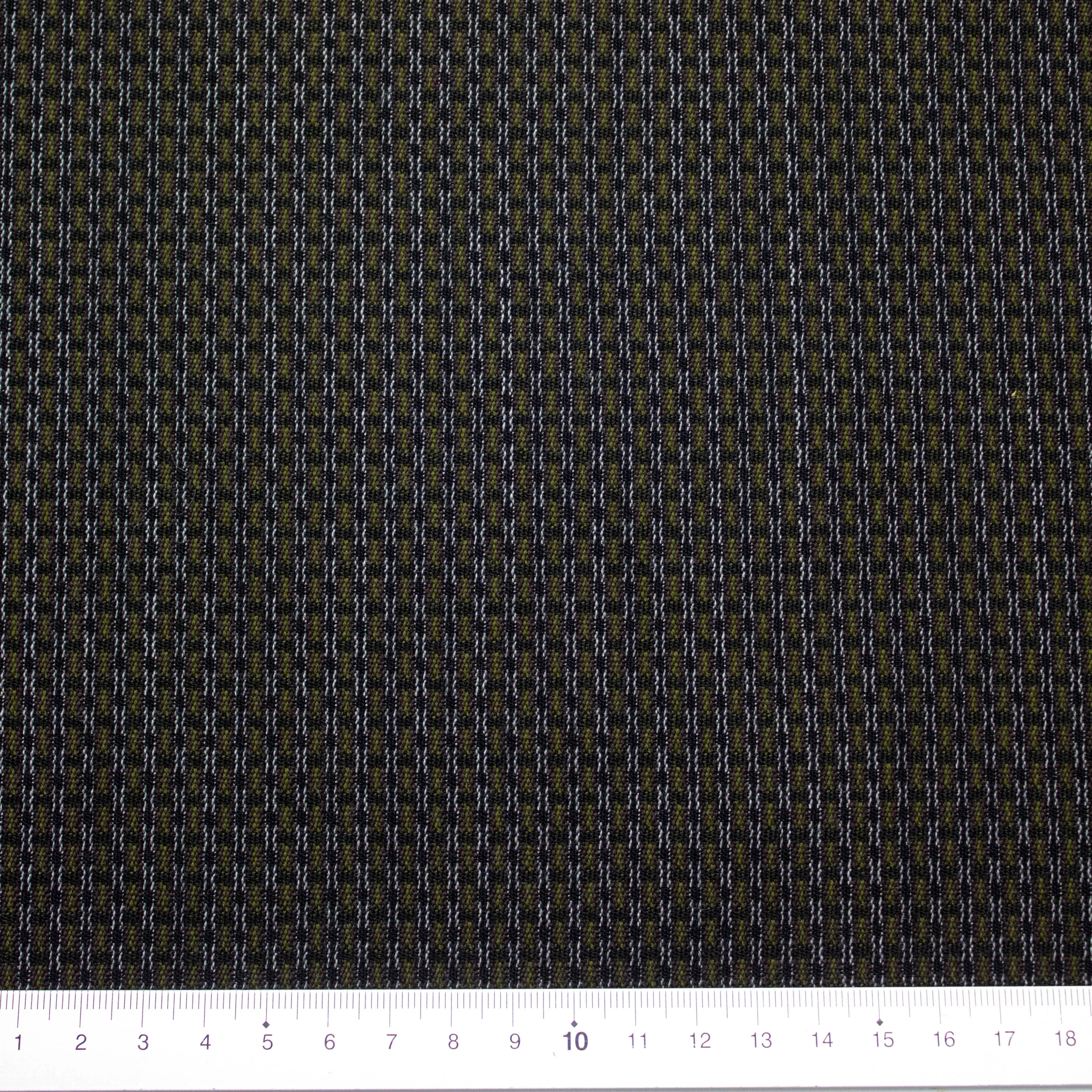 Remi Green/Blue Check Wool Suiting