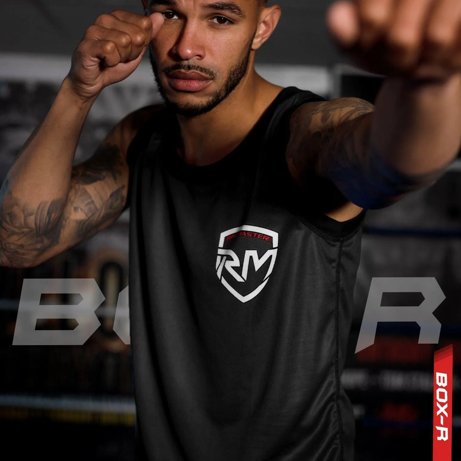 RingMaster Sports BoxR Training Vests Black