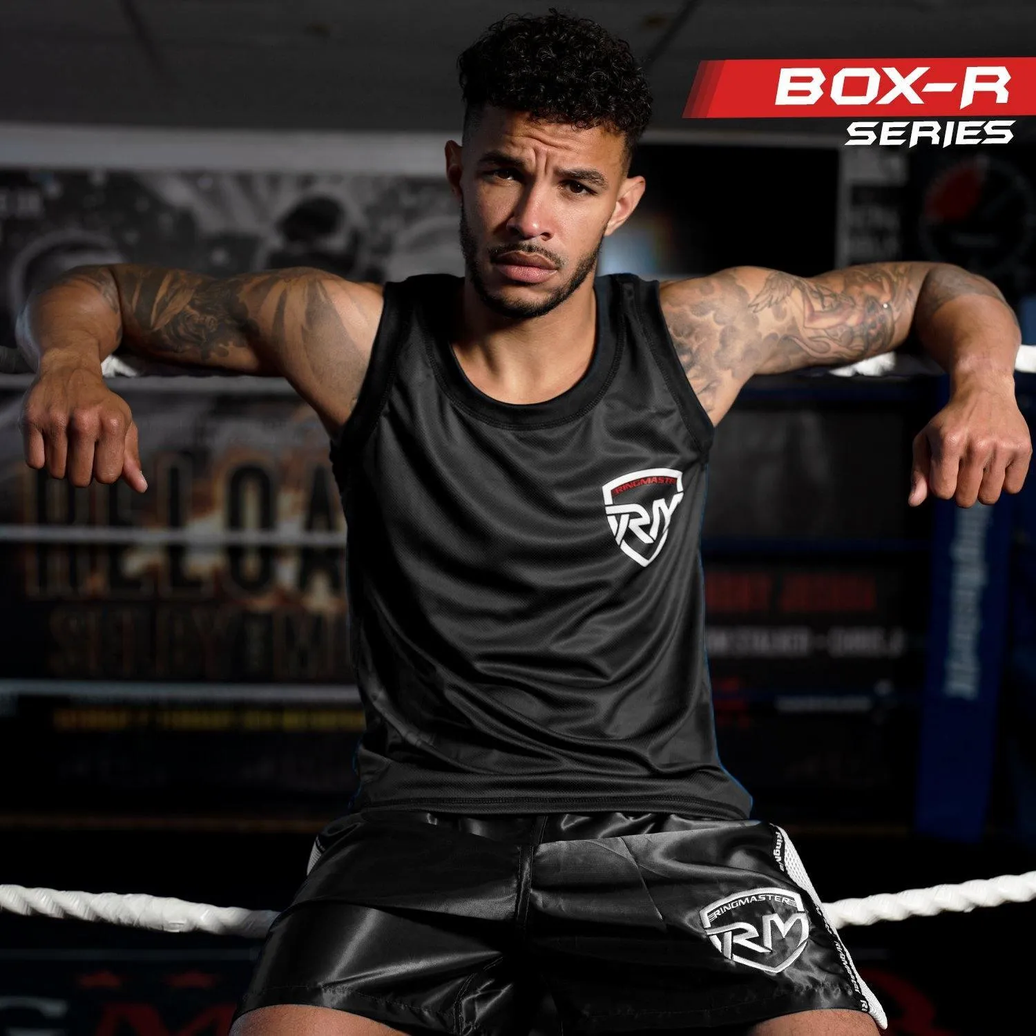 RingMaster Sports BoxR Training Vests Black
