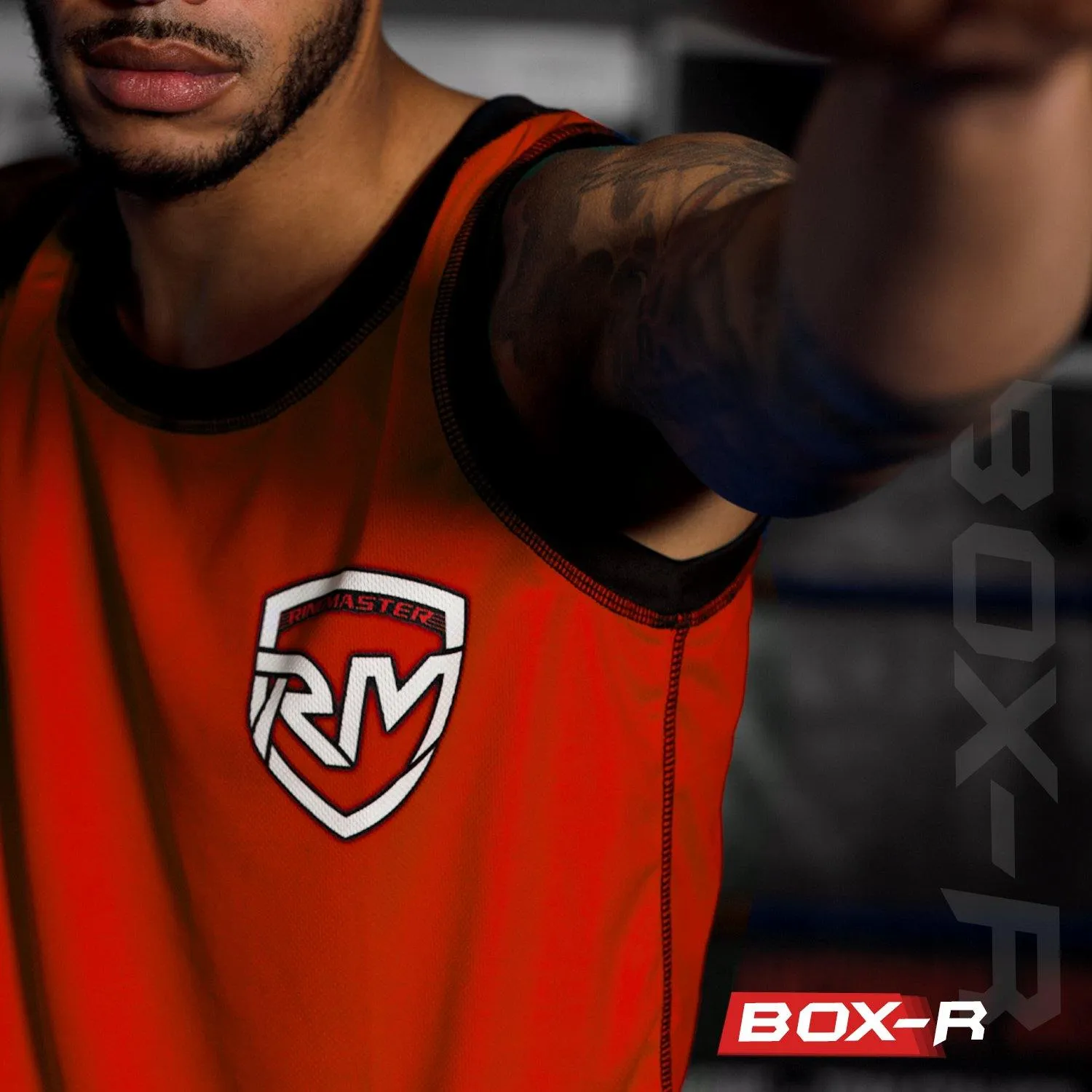 RingMaster Sports BoxR Training Vests Red