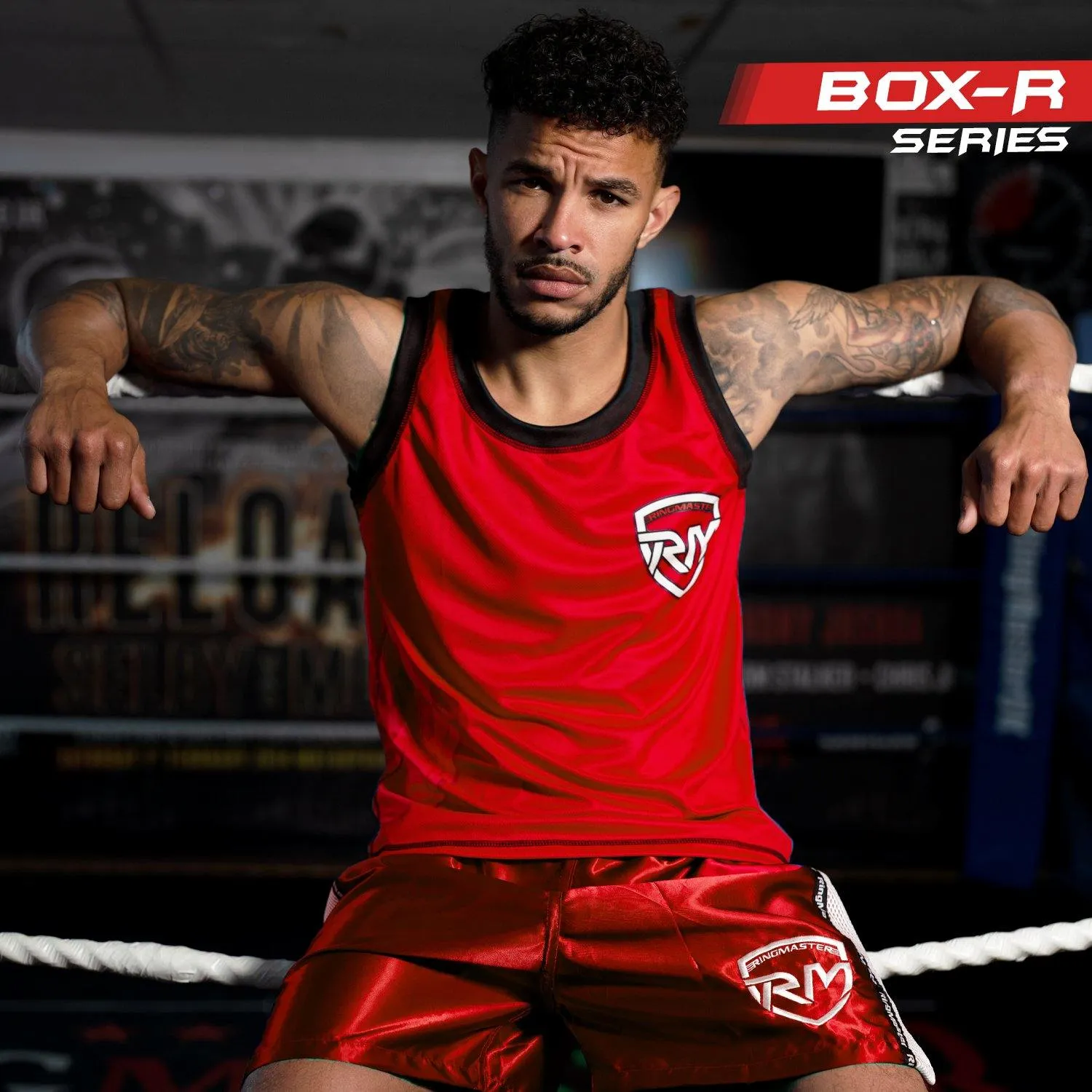 RingMaster Sports BoxR Training Vests Red
