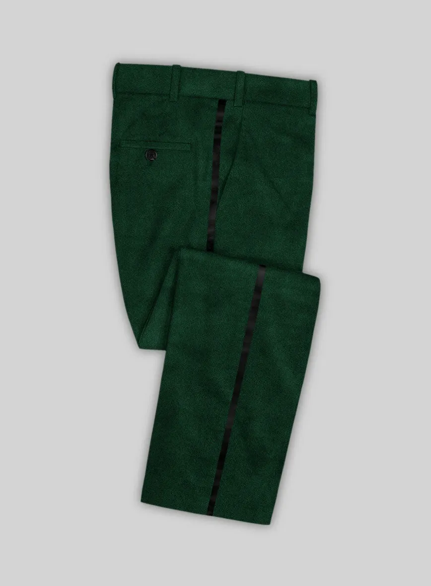 Royal Green Velvet Tuxedo Suit