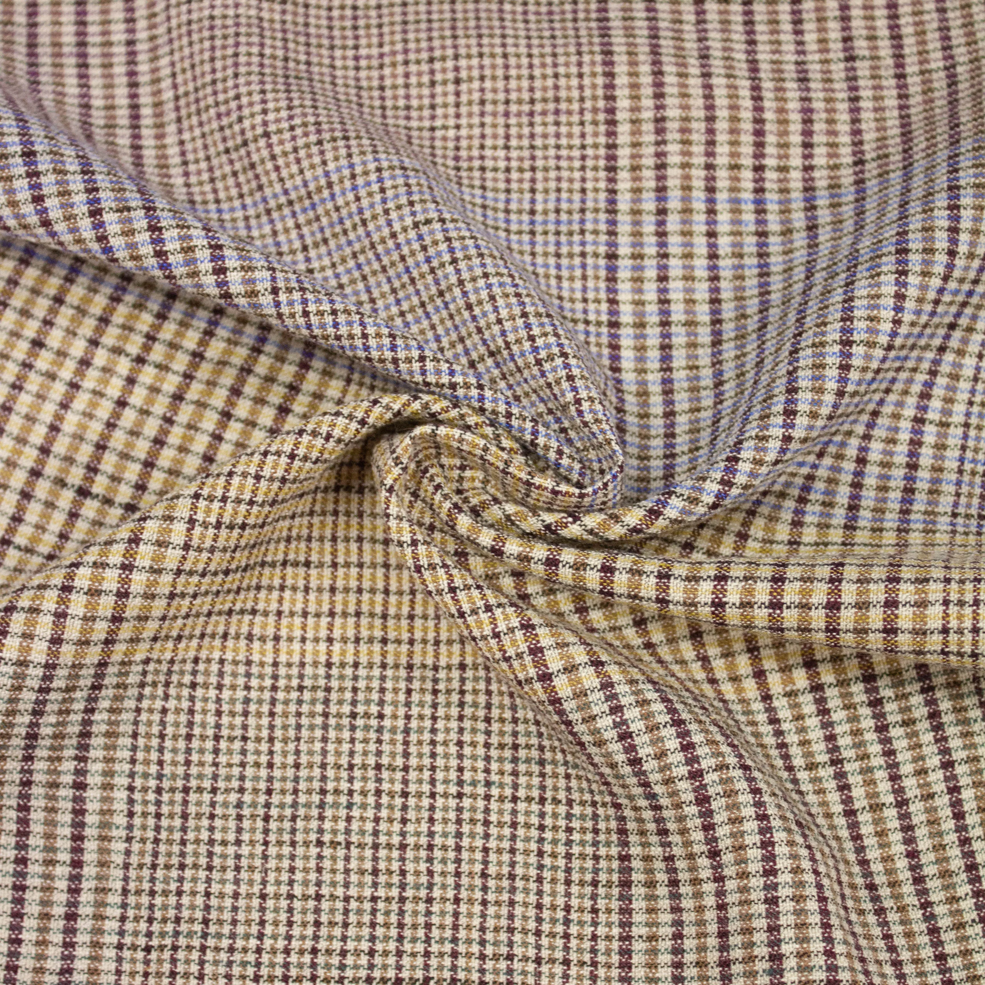 Rylan Multicolour Checks Wool