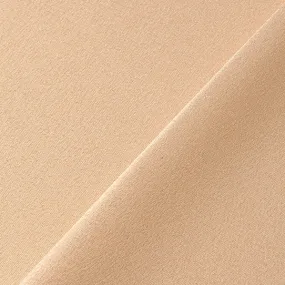 Satin Back Crepe Fabric, Black- Width 112cm