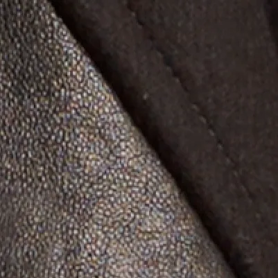 Spencer Jacket in Dark Brown with Black Leather