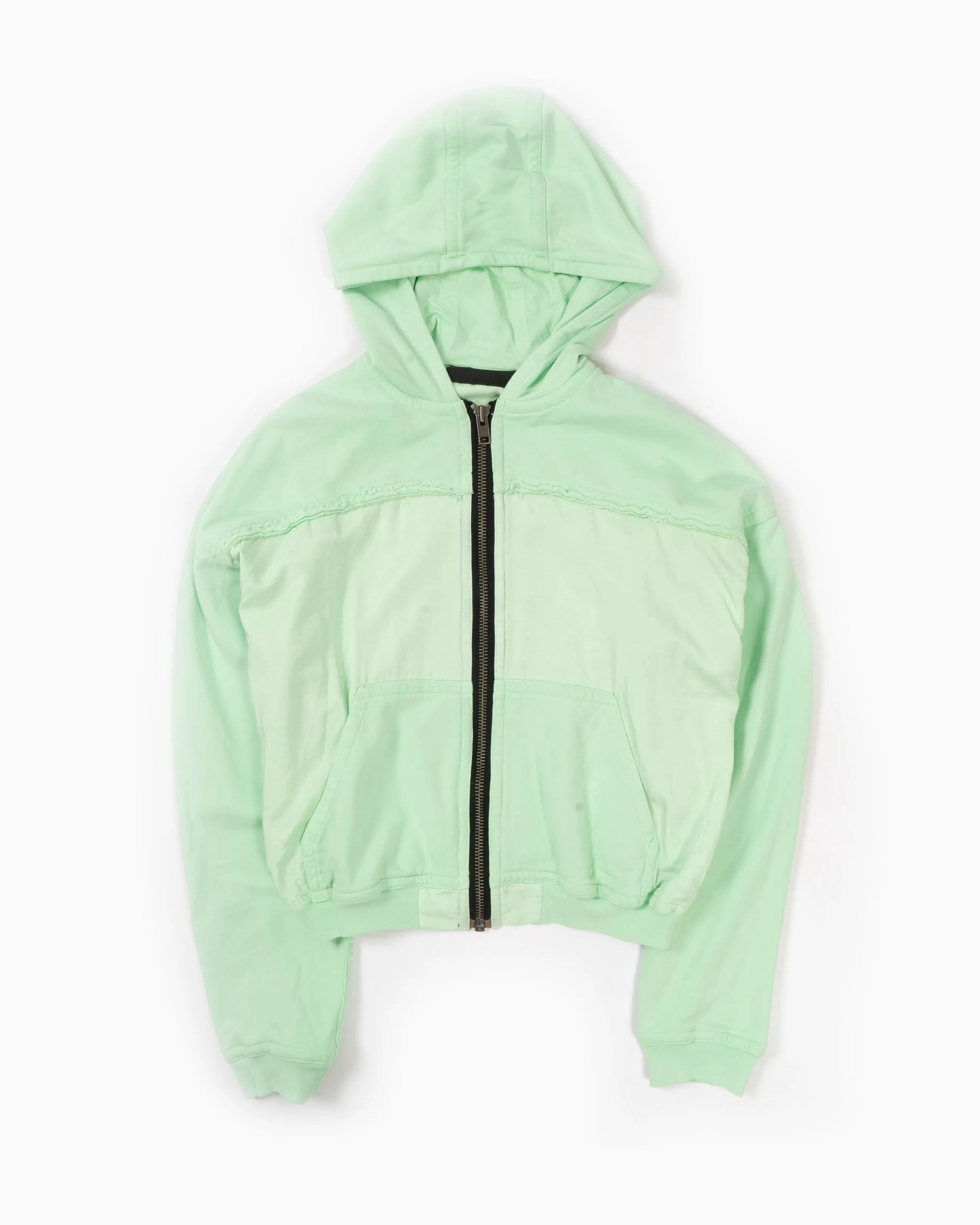 SS17 Lime Green Distressed Perth Hoodie
