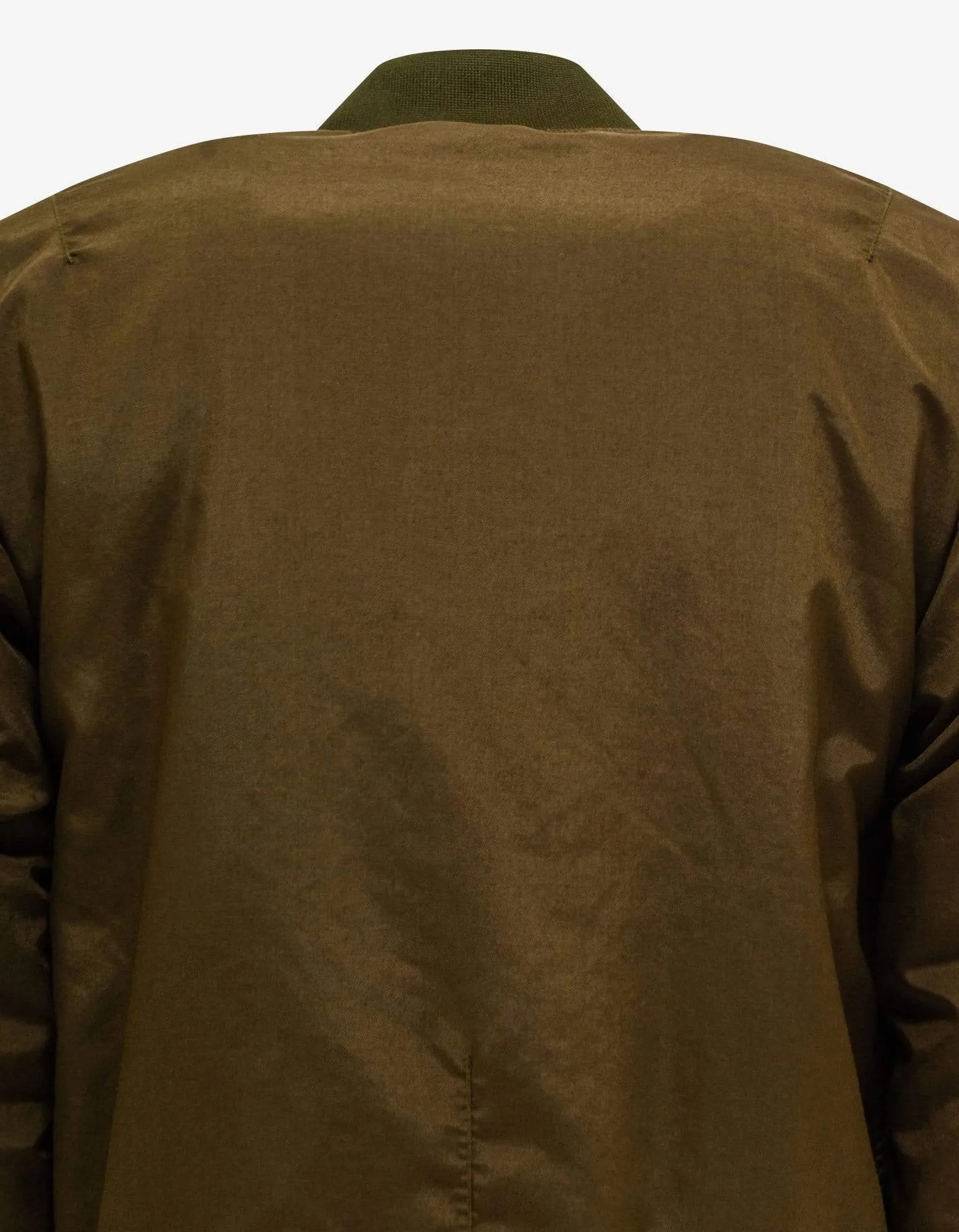 Stone Island Shadow Project Khaki Hollowcore Poly Light Bomber Jacket