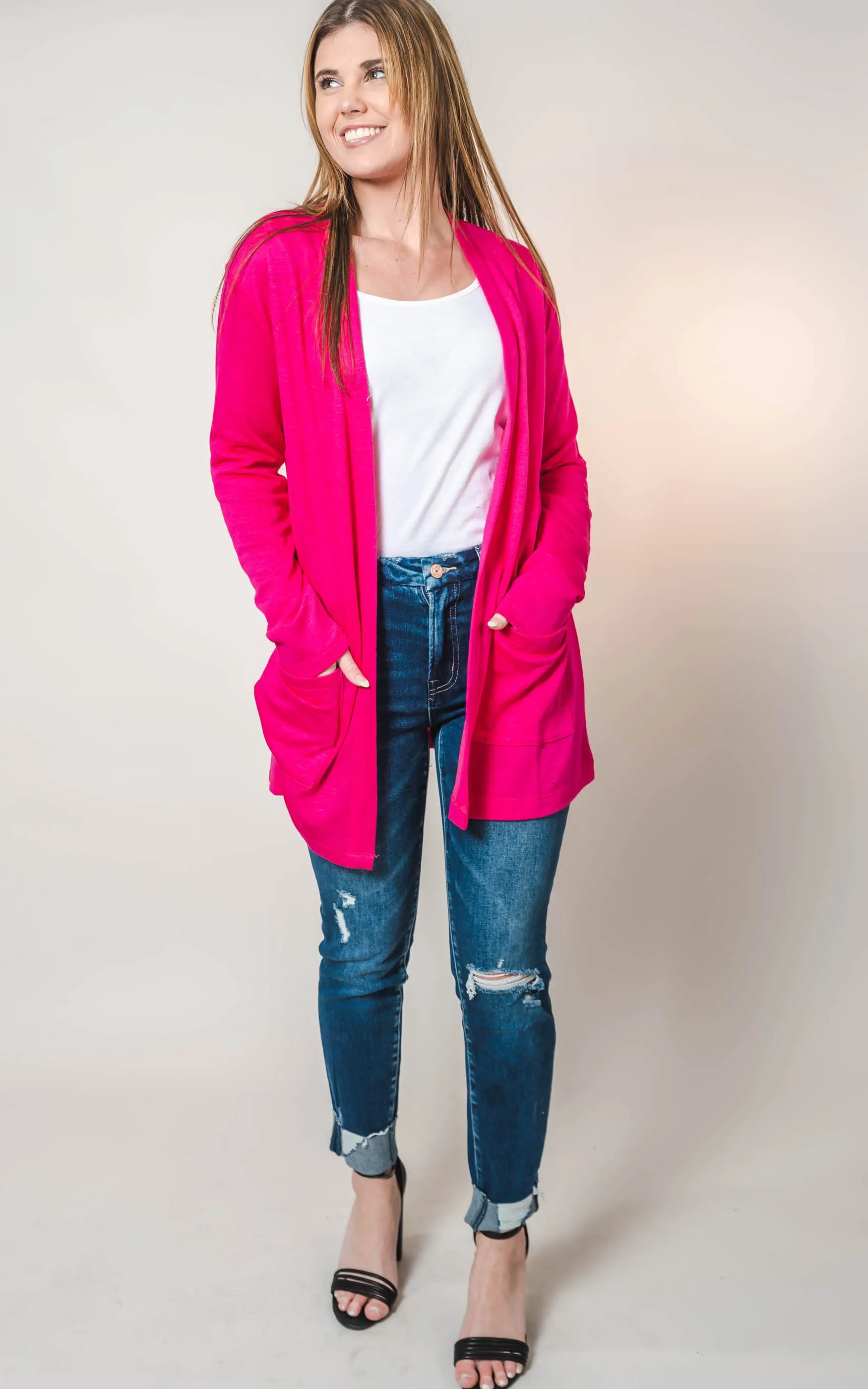 Summer Berry Cardigan