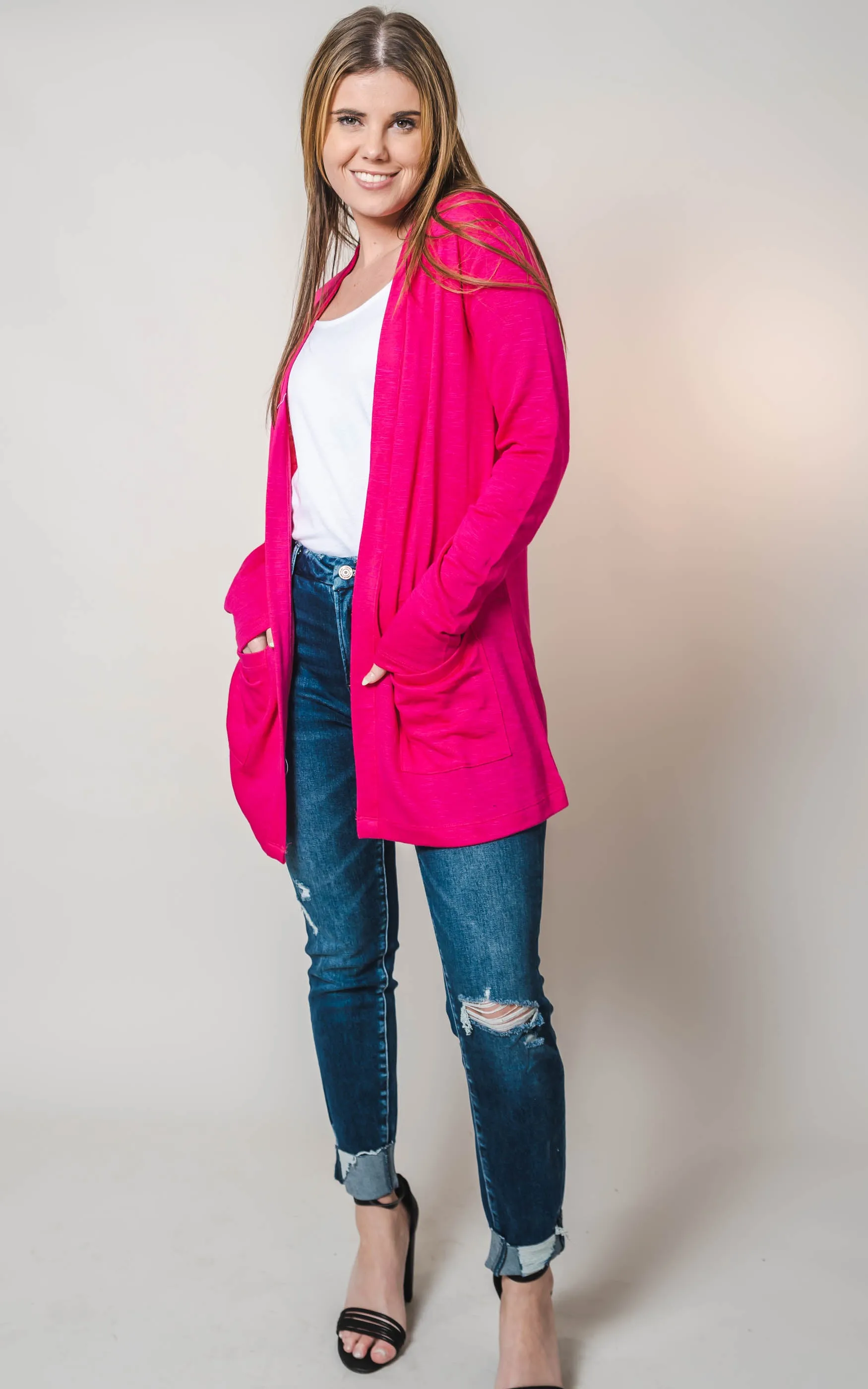 Summer Berry Cardigan