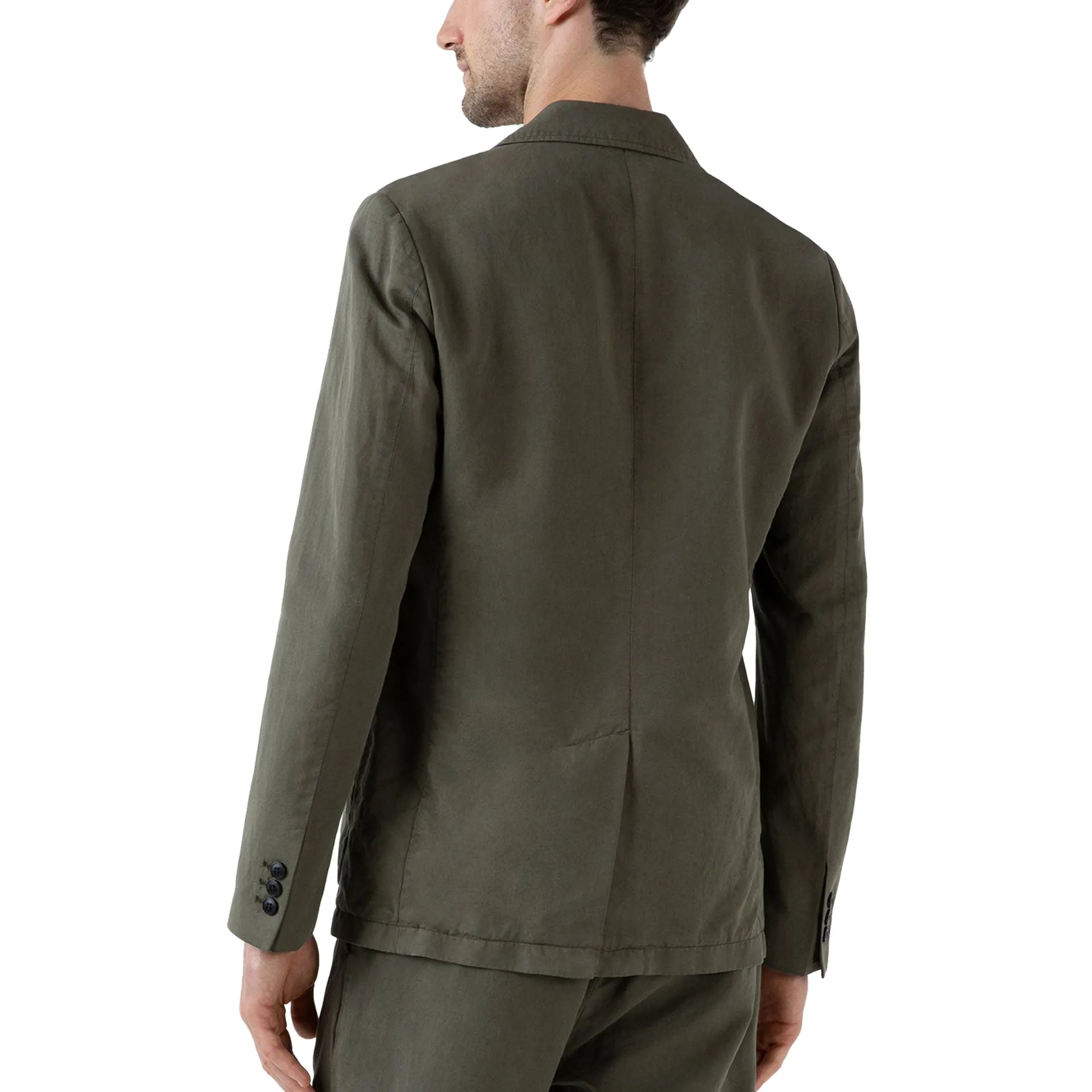 Sunspel Cotton Linen Unstructured Blazer