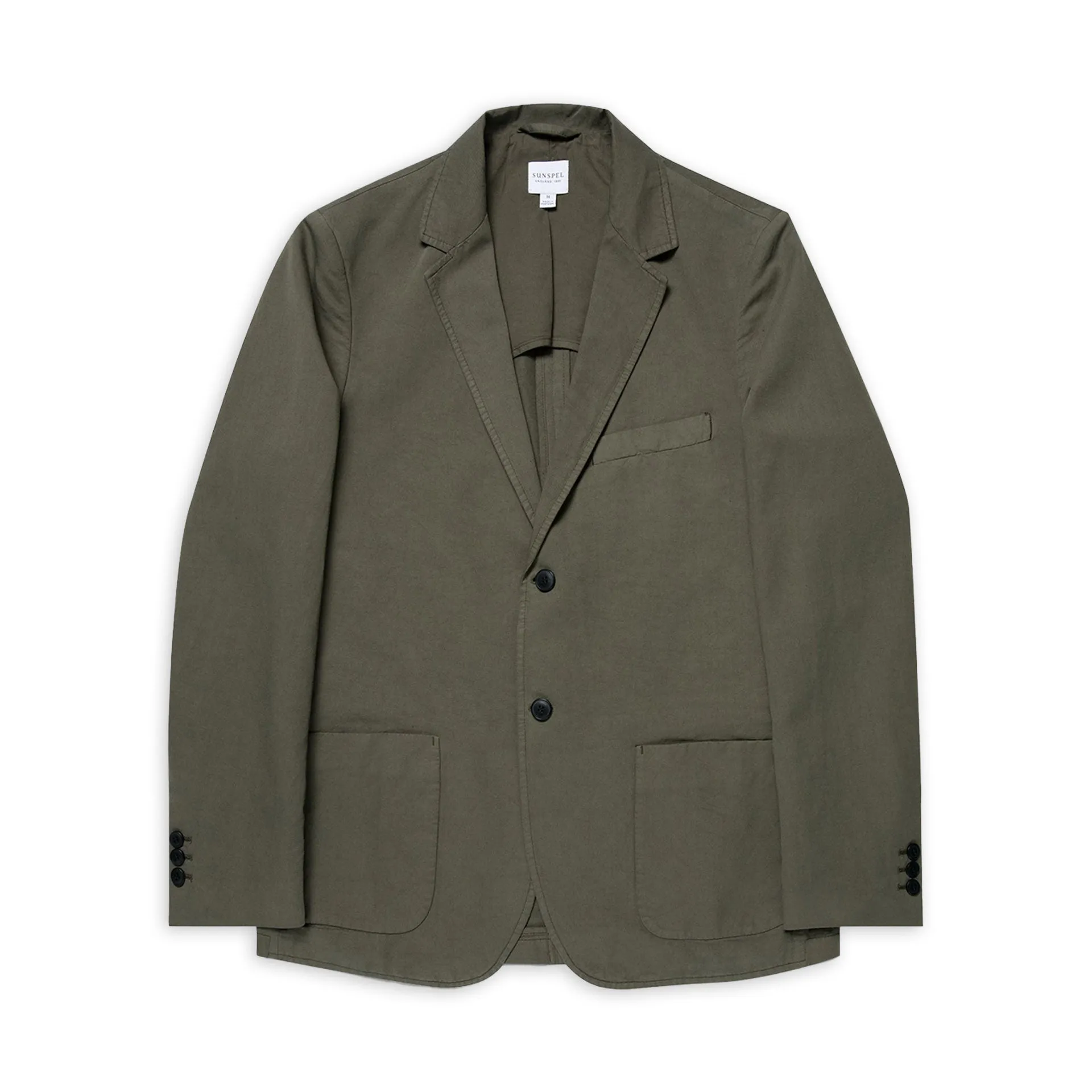 Sunspel Cotton Linen Unstructured Blazer