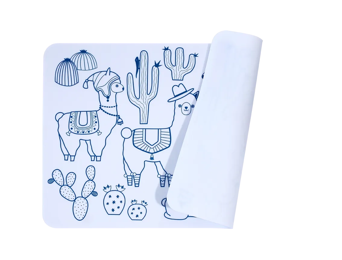 Super Petit New Mini Playmat Reversible Lama