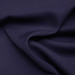 Taaron Deep Blue Virgin Wool Suiting