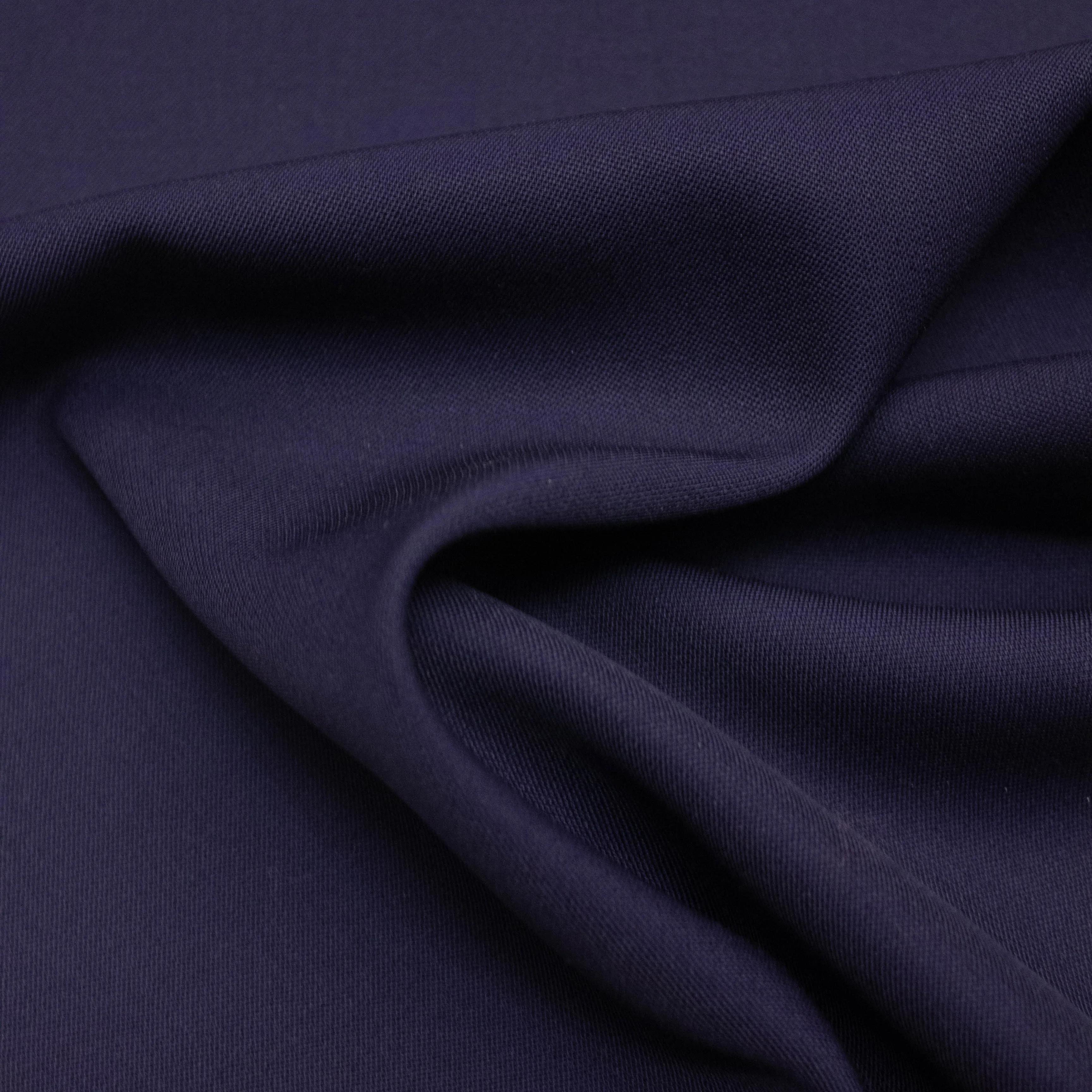 Taaron Deep Blue Virgin Wool Suiting