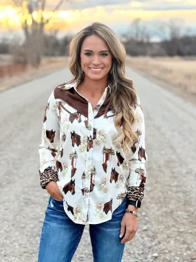 The Classic Western Button Up