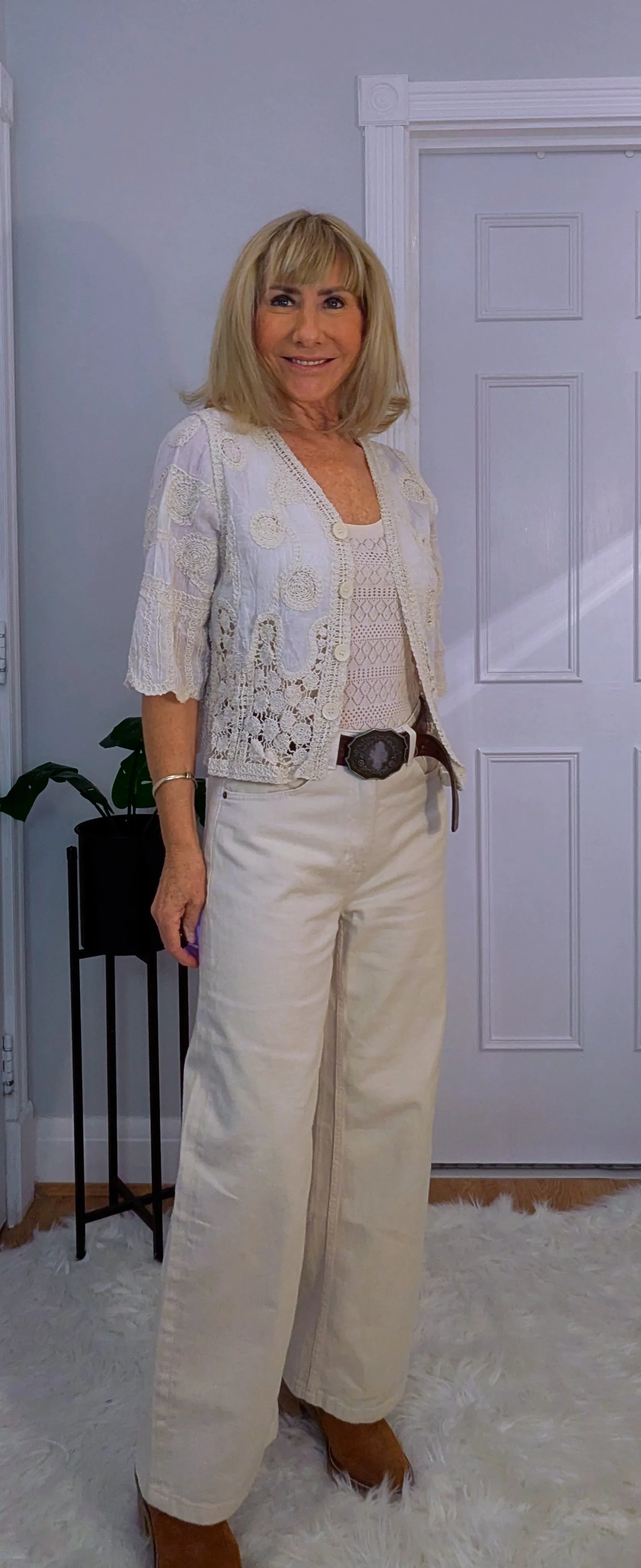Tonia Embroidered Cardigan