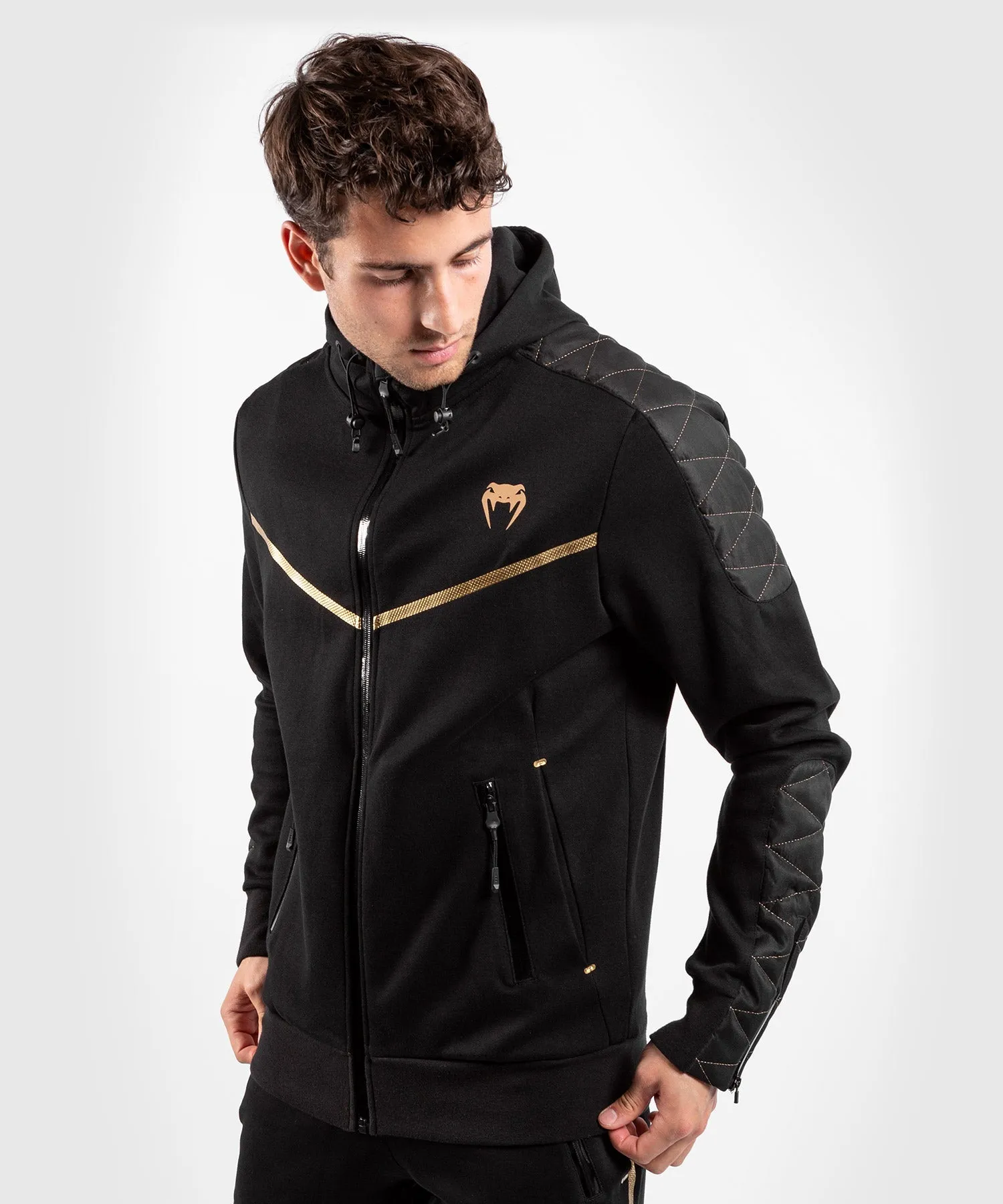 Venum Laser Evo Hoodie - Black/Gold