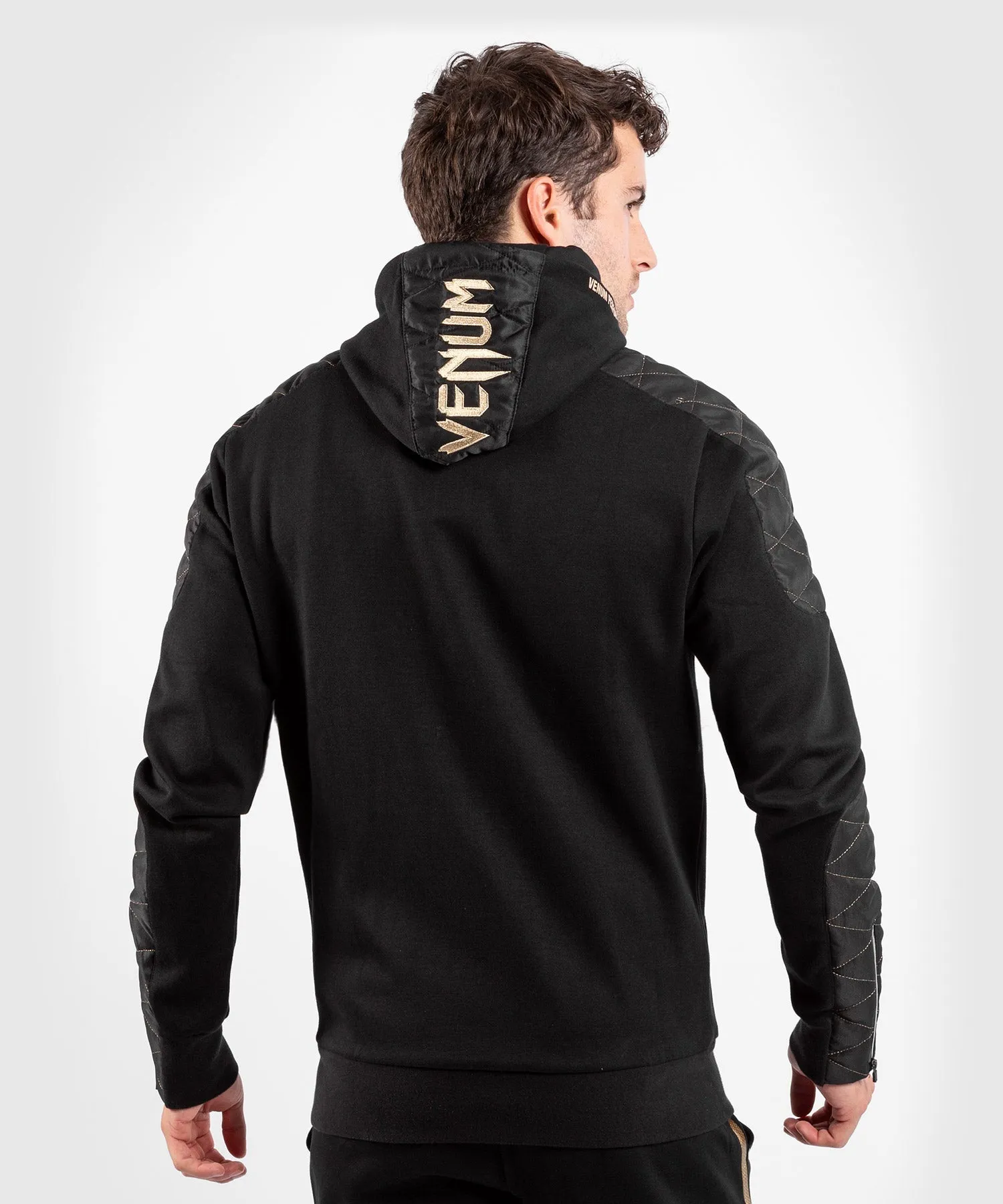 Venum Laser Evo Hoodie - Black/Gold