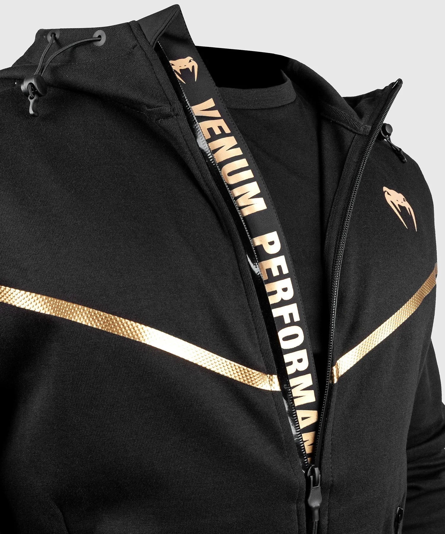 Venum Laser Evo Hoodie - Black/Gold