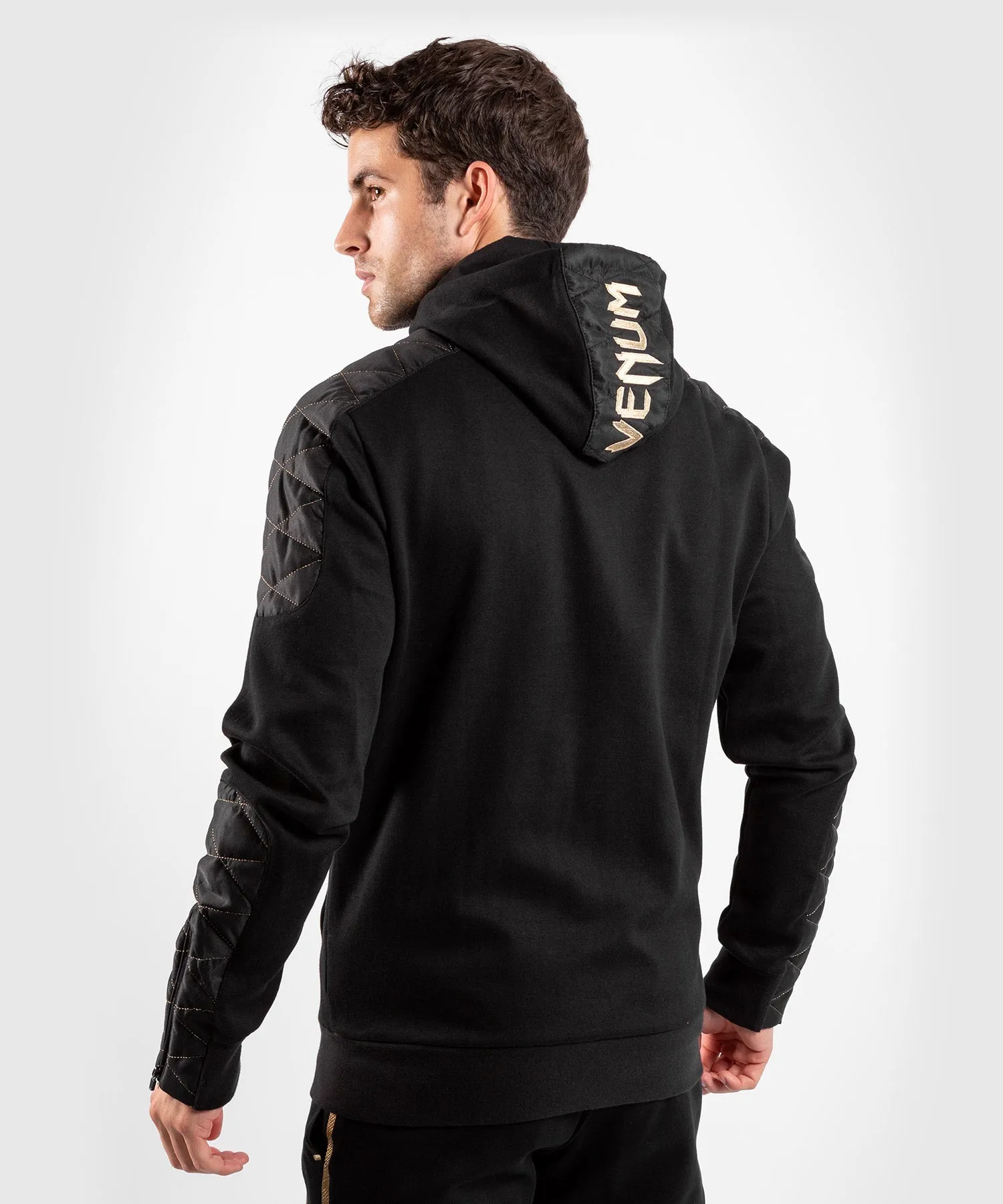 Venum Laser Evo Hoodie - Black/Gold