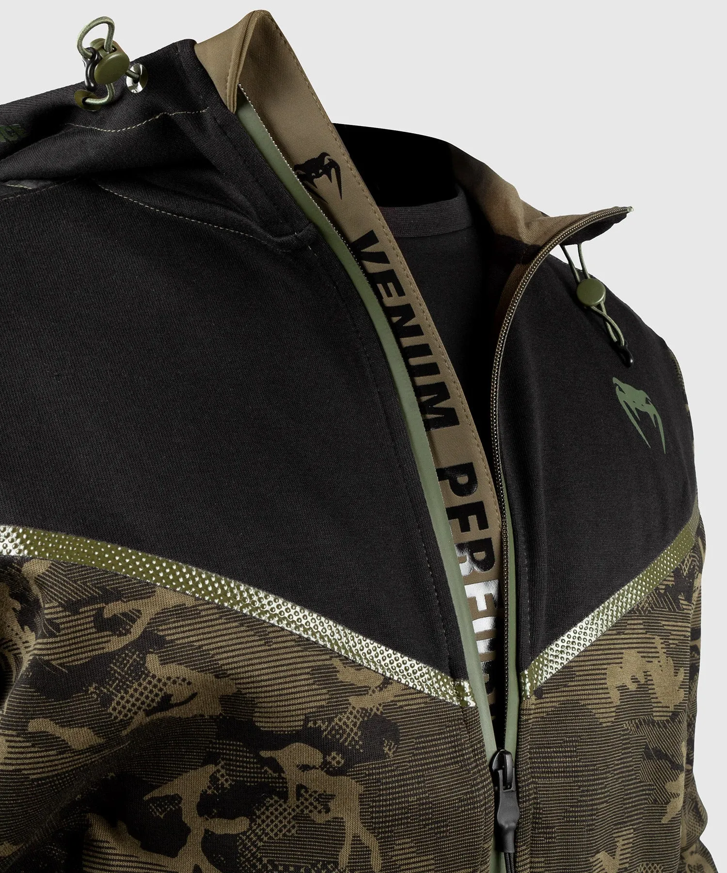 Venum Laser Evo Hoodie - Khaki camo