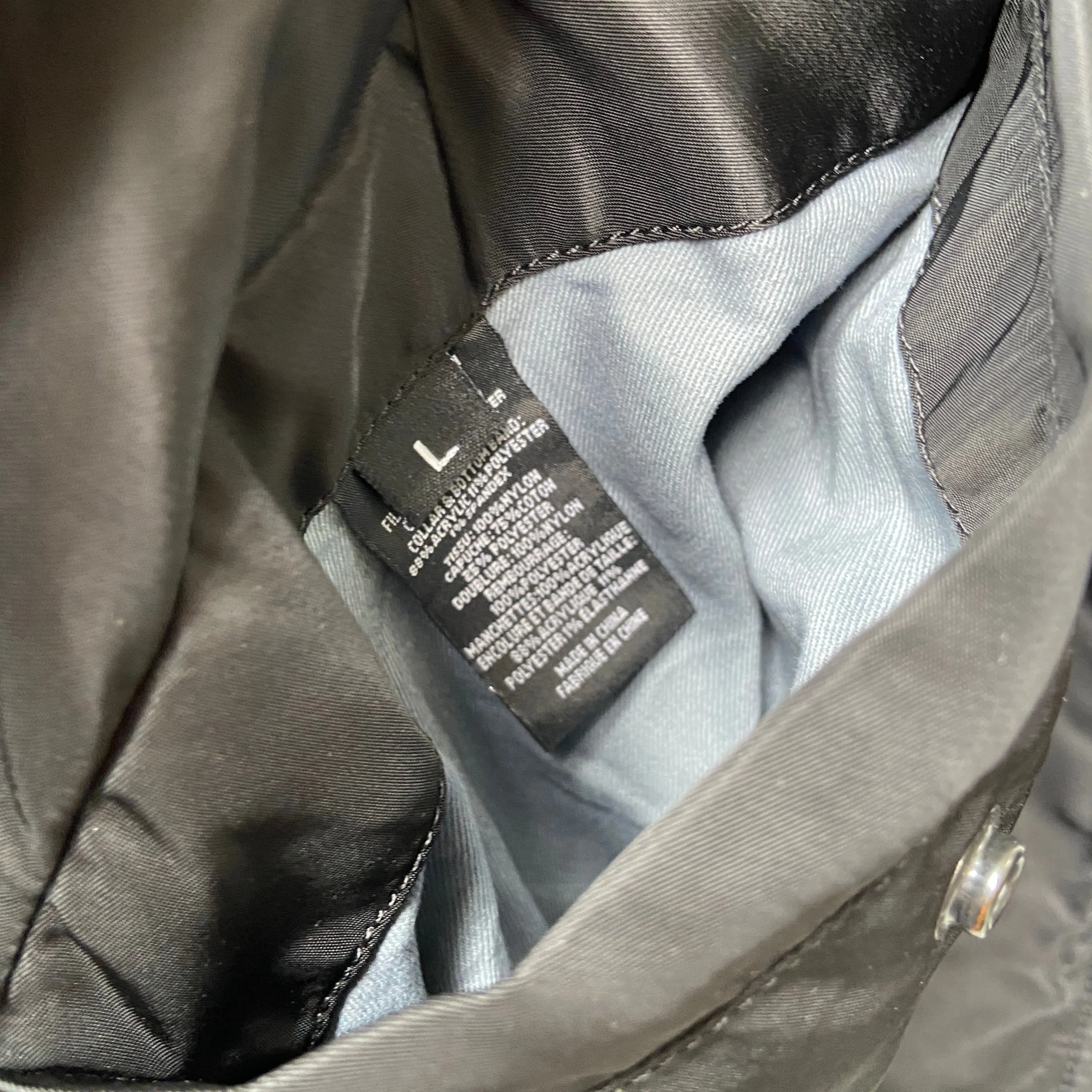Vetements alpha industries black/orange reversible oversized bomber jacket L