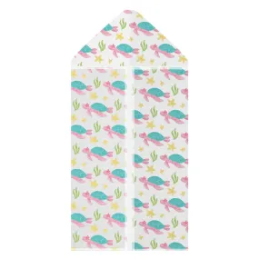 Watercolor Honu UPF 50  Sunscreen Towel