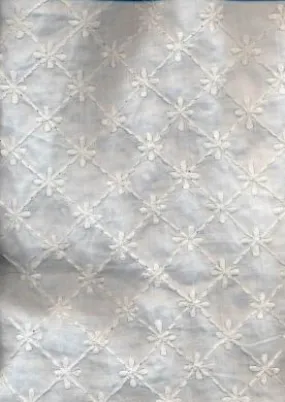 white linen fabric with self embroidery56&quot; wide~es/muk/01