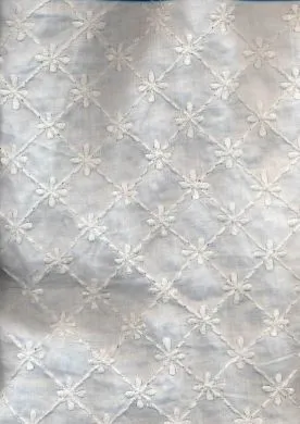 white linen fabric with self embroidery56&quot; wide~es/muk/01
