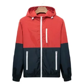 Windbreaker Men Casual Spring Autumn Lightweight Jacket