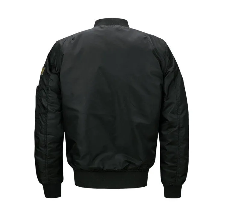 Winter Men's Air Force Jacket | Slim Fit Pilot Jacket | Men's Clothing