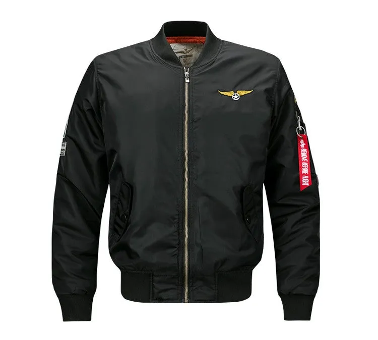 Winter Men's Air Force Jacket | Slim Fit Pilot Jacket | Men's Clothing