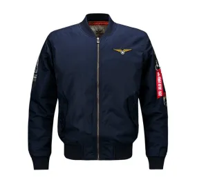 Winter Men's Air Force Jacket | Slim Fit Pilot Jacket | Men's Clothing