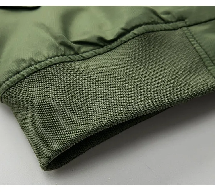 Winter Men's Air Force Jacket | Slim Fit Pilot Jacket | Men's Clothing