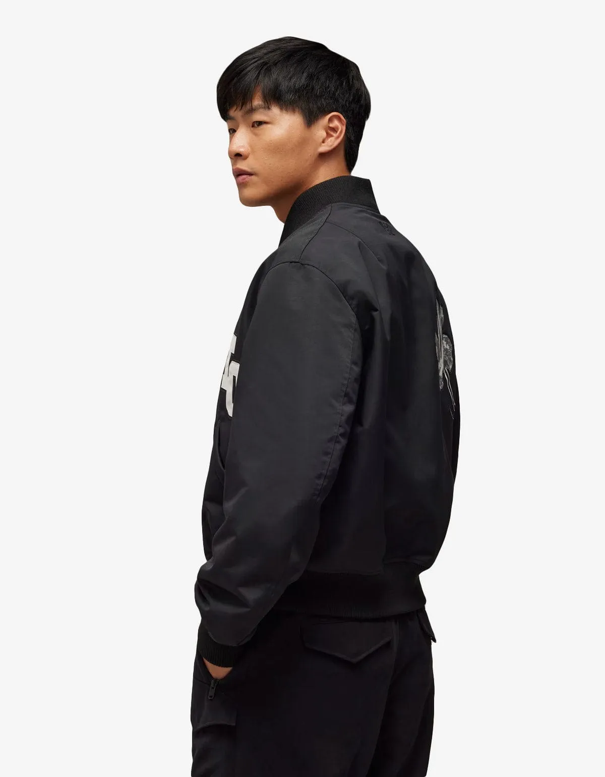 Y-3 Black Team Jacket