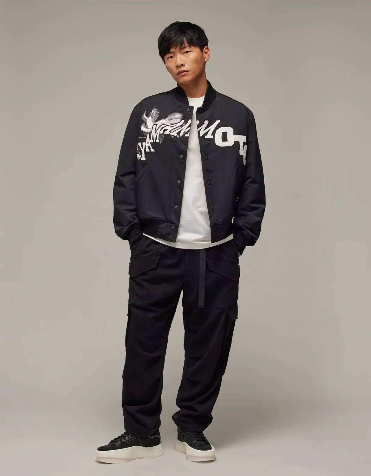 Y-3 Black Team Jacket